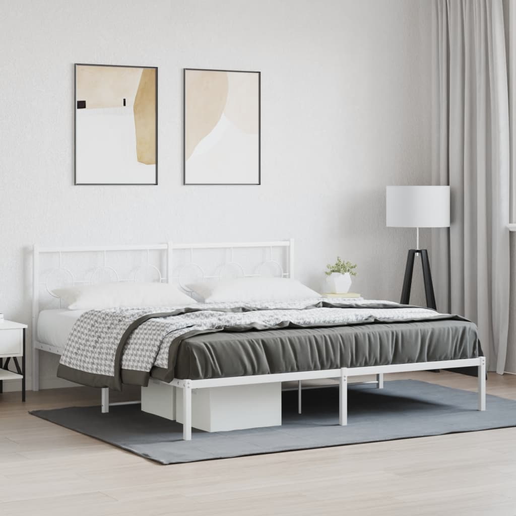 Estructura Cama Sin Colchón Metal