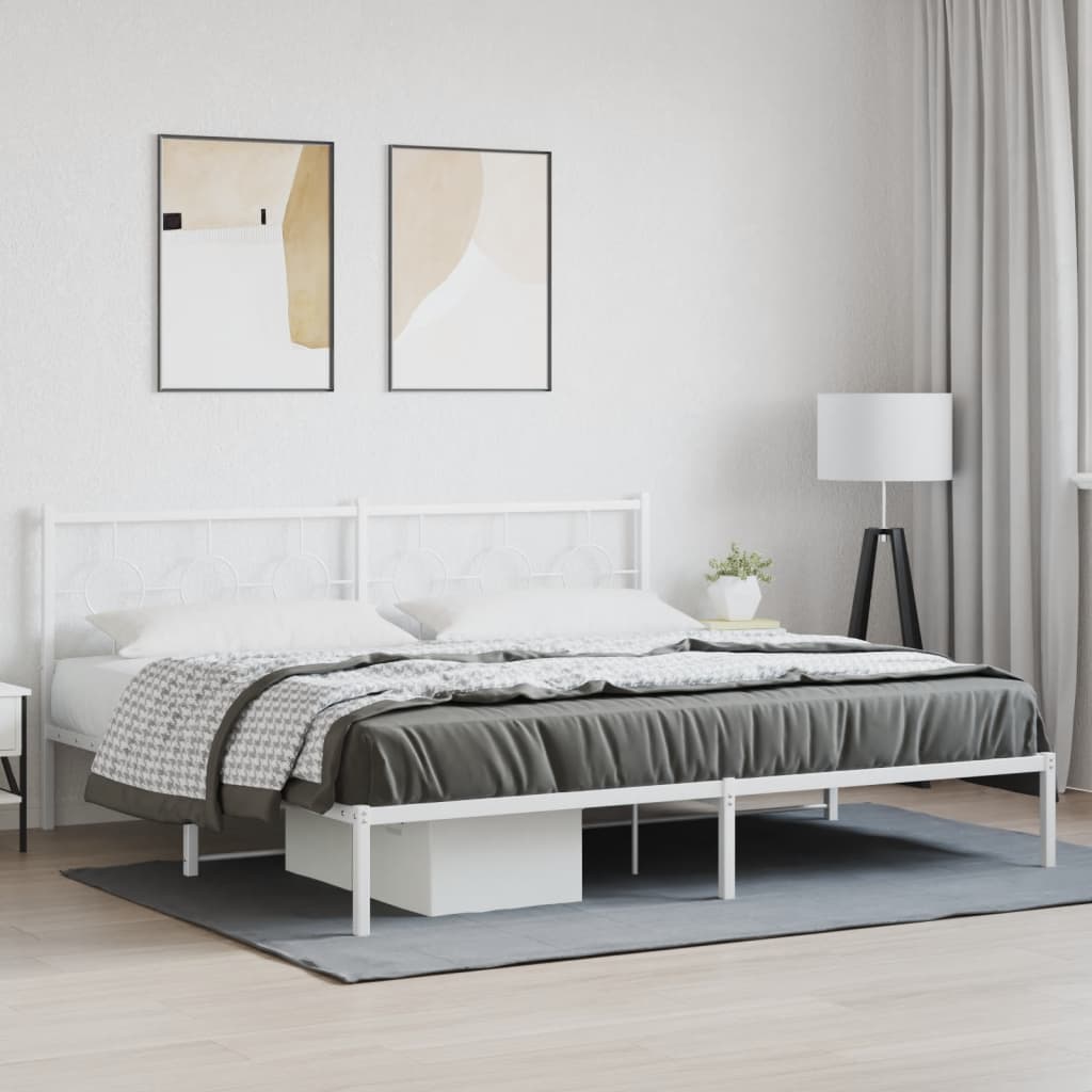 Estructura Cama Sin Colchón Metal