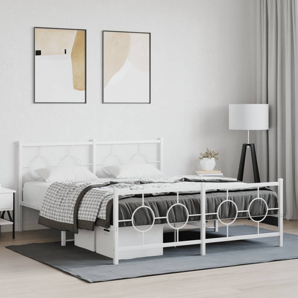 Estructura Cama Sin Colchón Metal