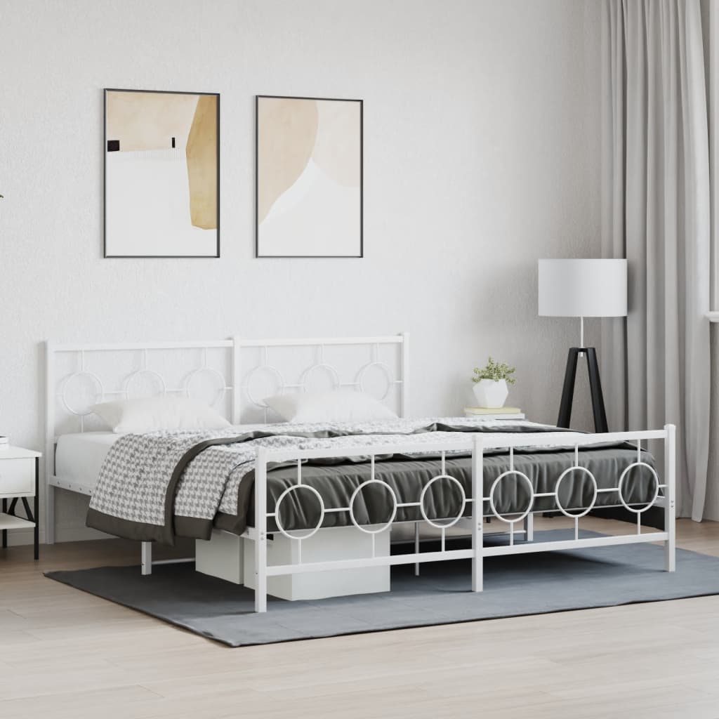 Estructura Cama Sin Colchón Metal