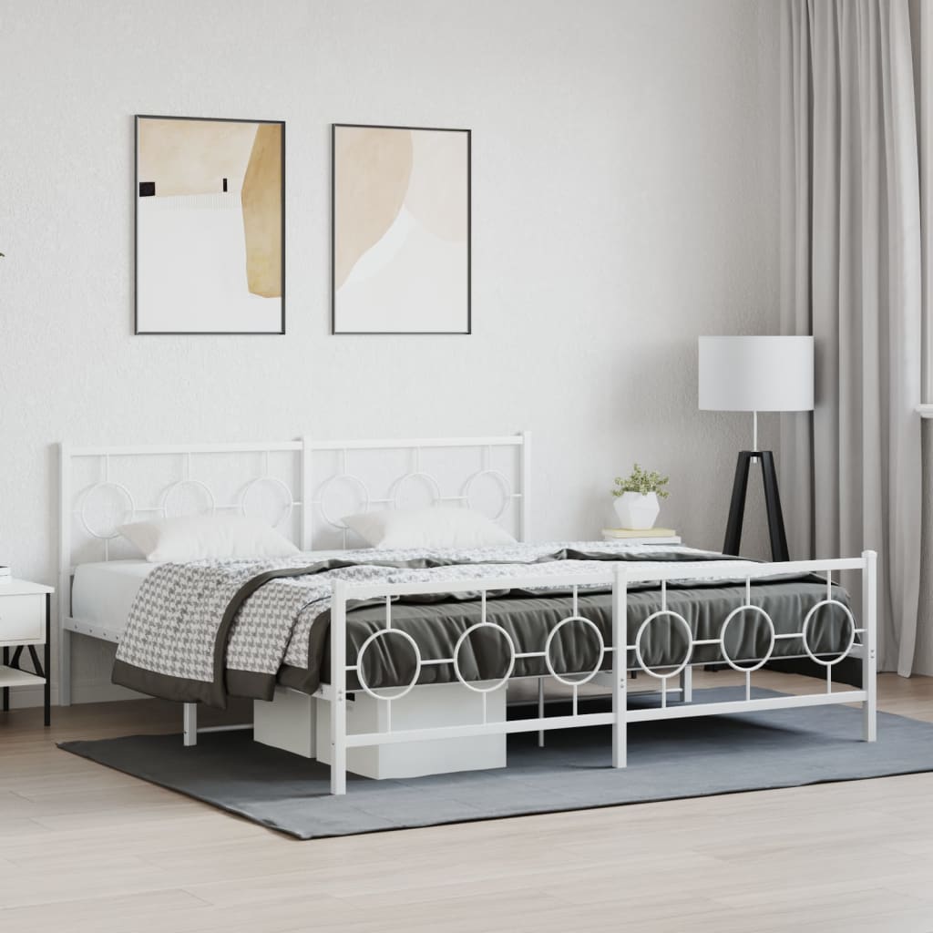 Estructura Cama Sin Colchón Metal