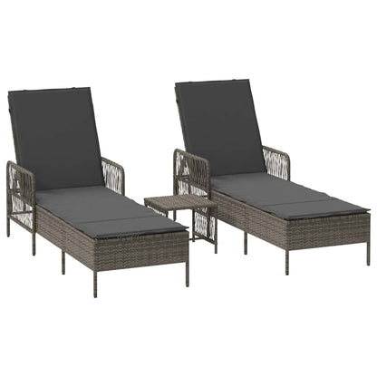 Tumbona 3 Pcs 55 X 200 X 92 Cm