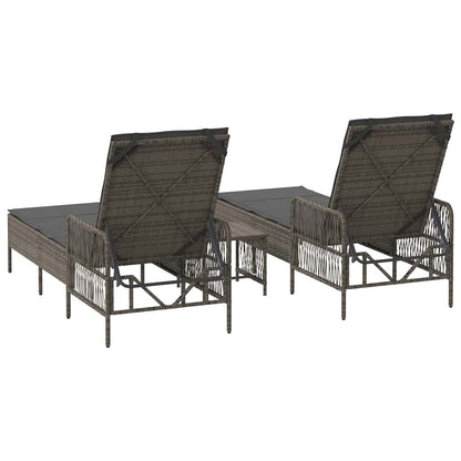Tumbona 3 Pcs 55 X 200 X 92 Cm