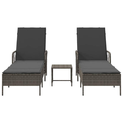 Tumbona 3 Pcs 55 X 200 X 92 Cm