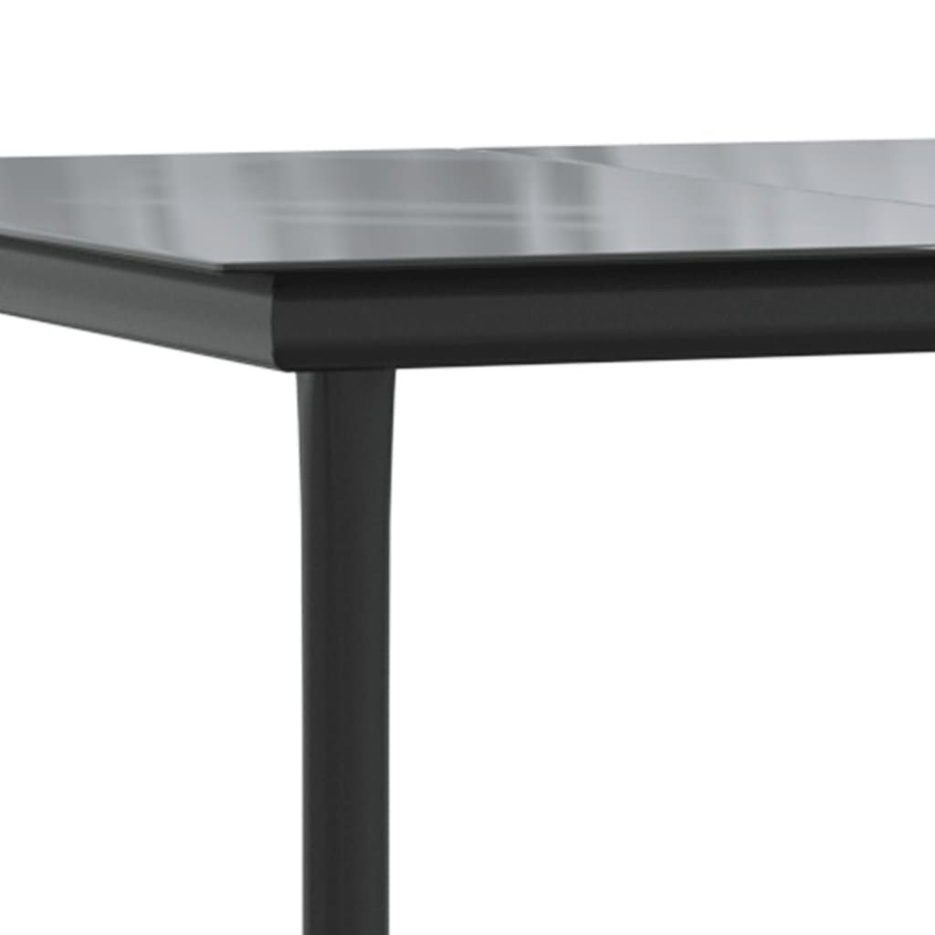 Set Comedor De Jardín 5 Piezas Y Cojines Ratán Sintético Marrón