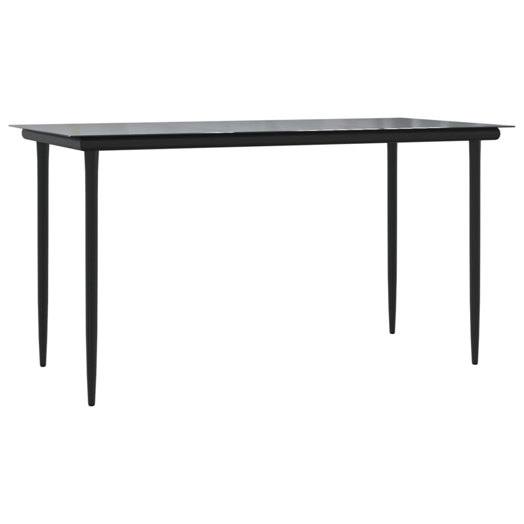 Set Comedor De Jardín 5 Pzas Con Cojines Ratán Sintético Beige