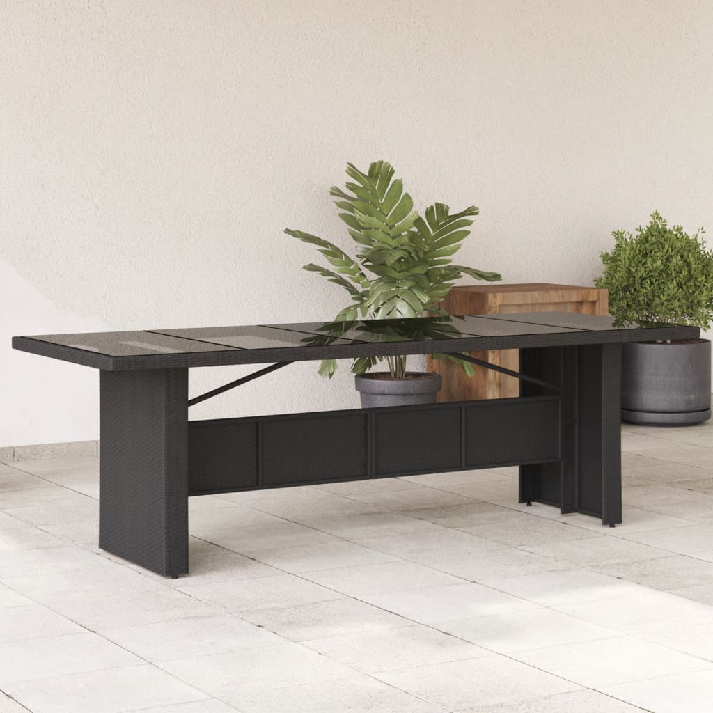 Mesa De Jardín Superficie Madera Acacia Ratán