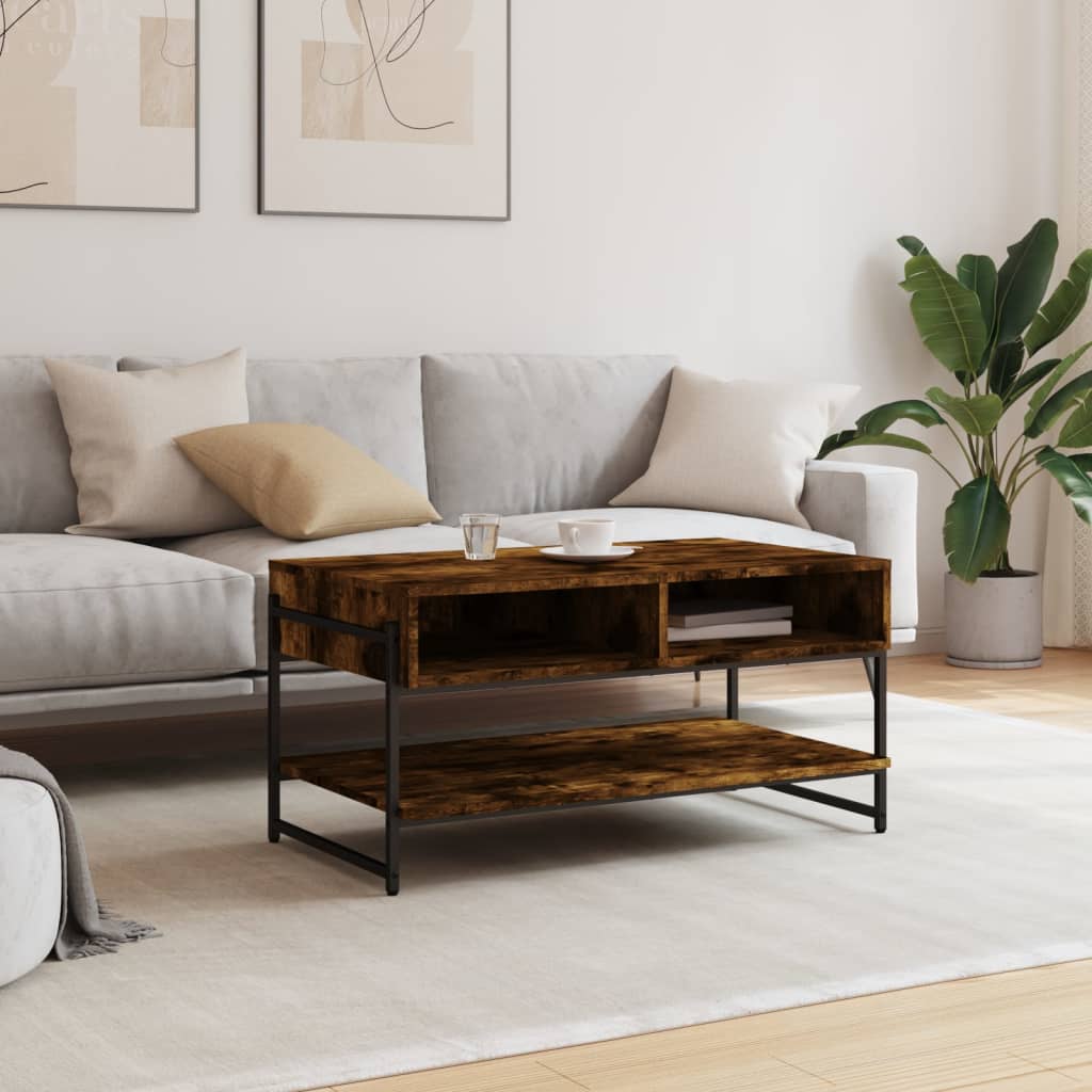 Mesa De Centro Madera Contrachapada 90X50X45 Cm