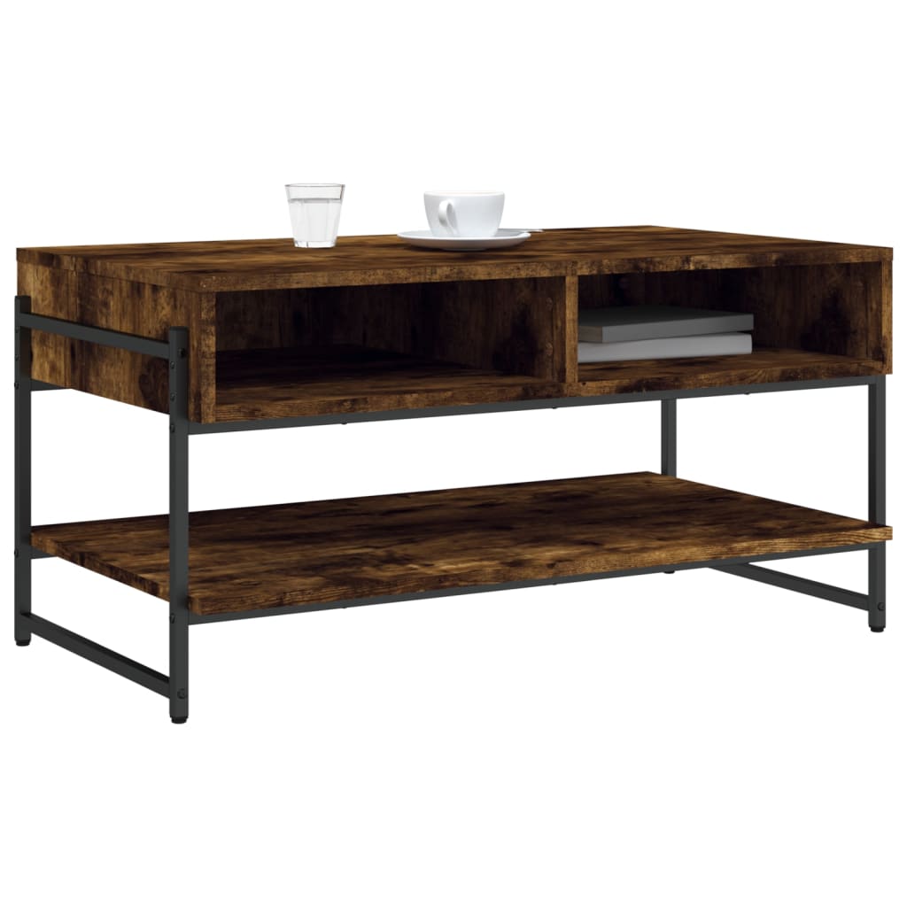 Mesa De Centro Madera Contrachapada 90X50X45 Cm