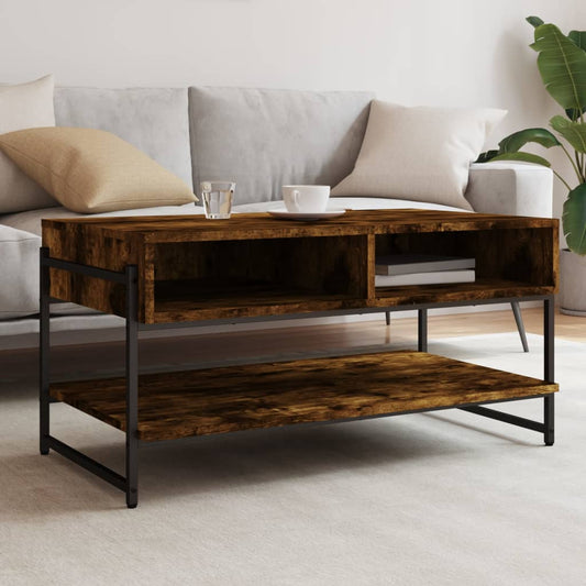 Mesa De Centro Madera Contrachapada 90X50X45 Cm