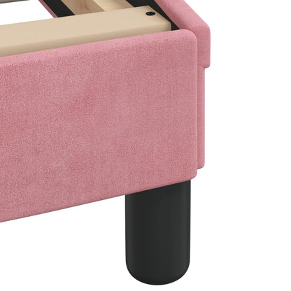 Estructura De Cama Sin Colchón Terciopelo