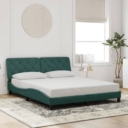 Estructura De Cama Sin Colchón Terciopelo