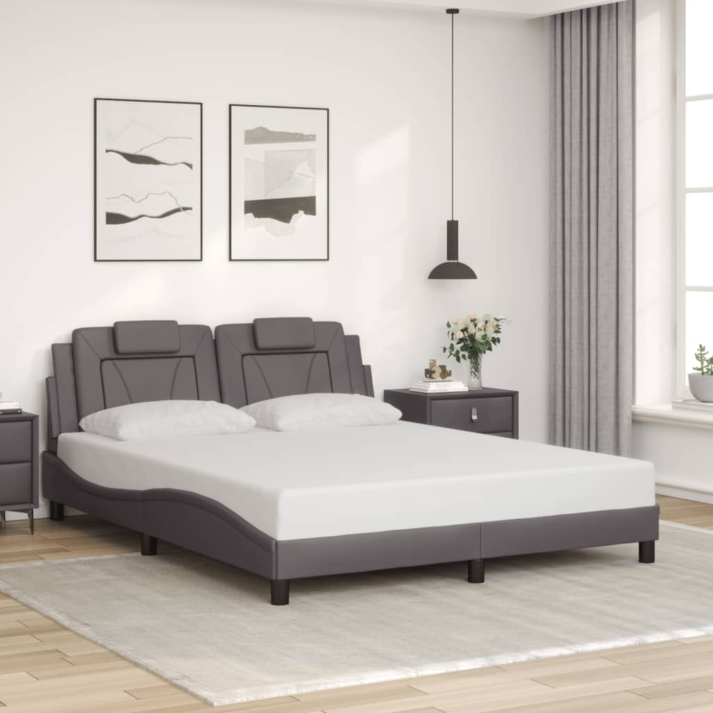 Estructura De Cama Viana Sin Colchón 160X200Cm