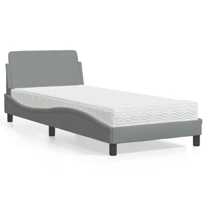 Cama Con Colchón Dover Tela