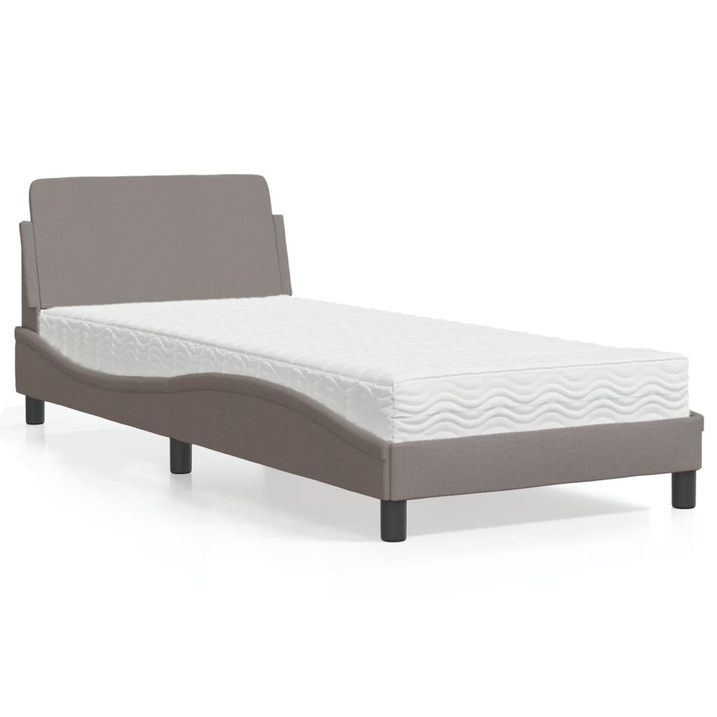 Cama Con Colchón Dover Tela