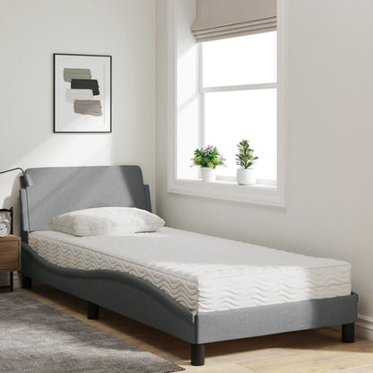 Cama Con Colchón Dover Tela
