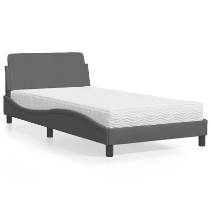 Cama Con Colchón Dover Tela