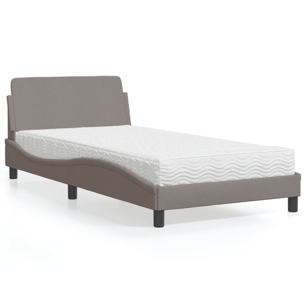 Cama Con Colchón Dover Tela