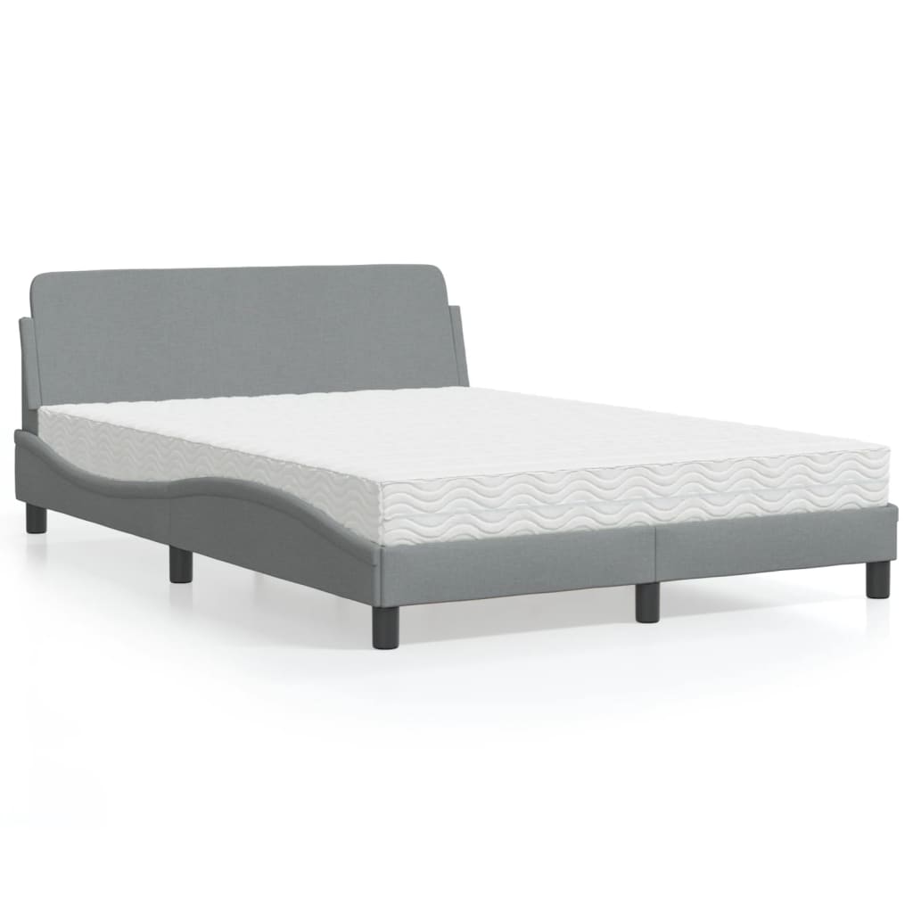 Cama Con Colchón Dover Tela