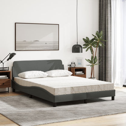 Cama Con Colchón Dover Tela