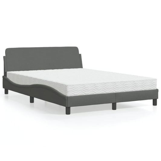 Cama Con Colchón Dover Tela