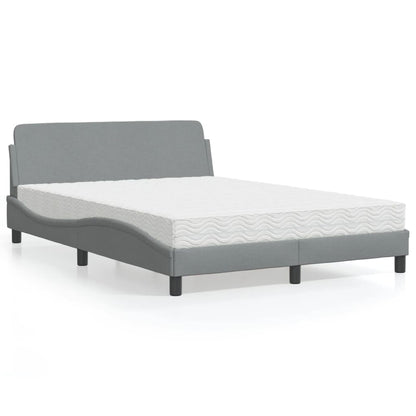 Cama Con Colchón Dover Tela