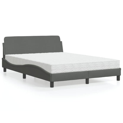 Cama Con Colchón Dover Tela