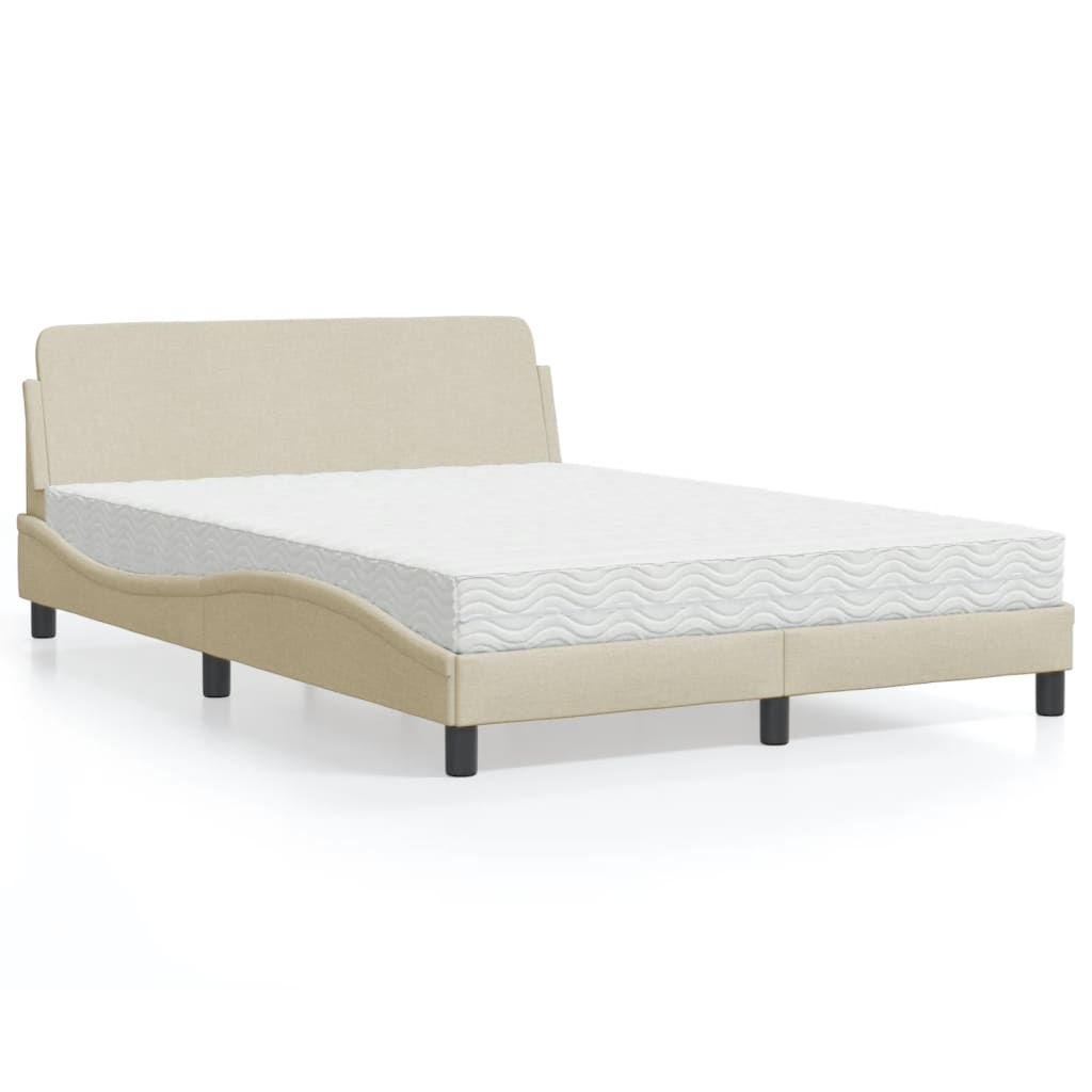 Cama Con Colchón Dover Tela