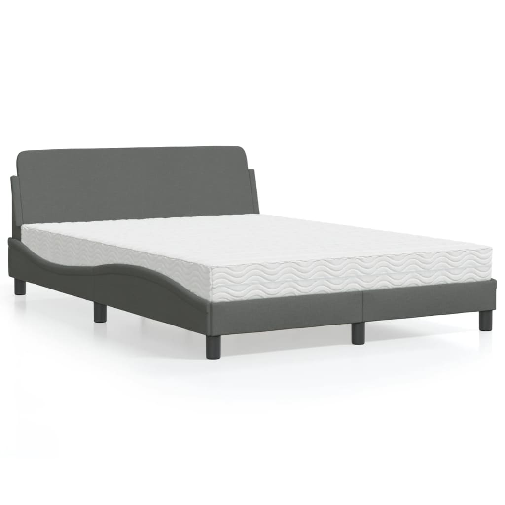 Cama Con Colchón Dover Tela