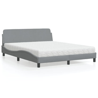 Cama Con Colchón Dover Tela