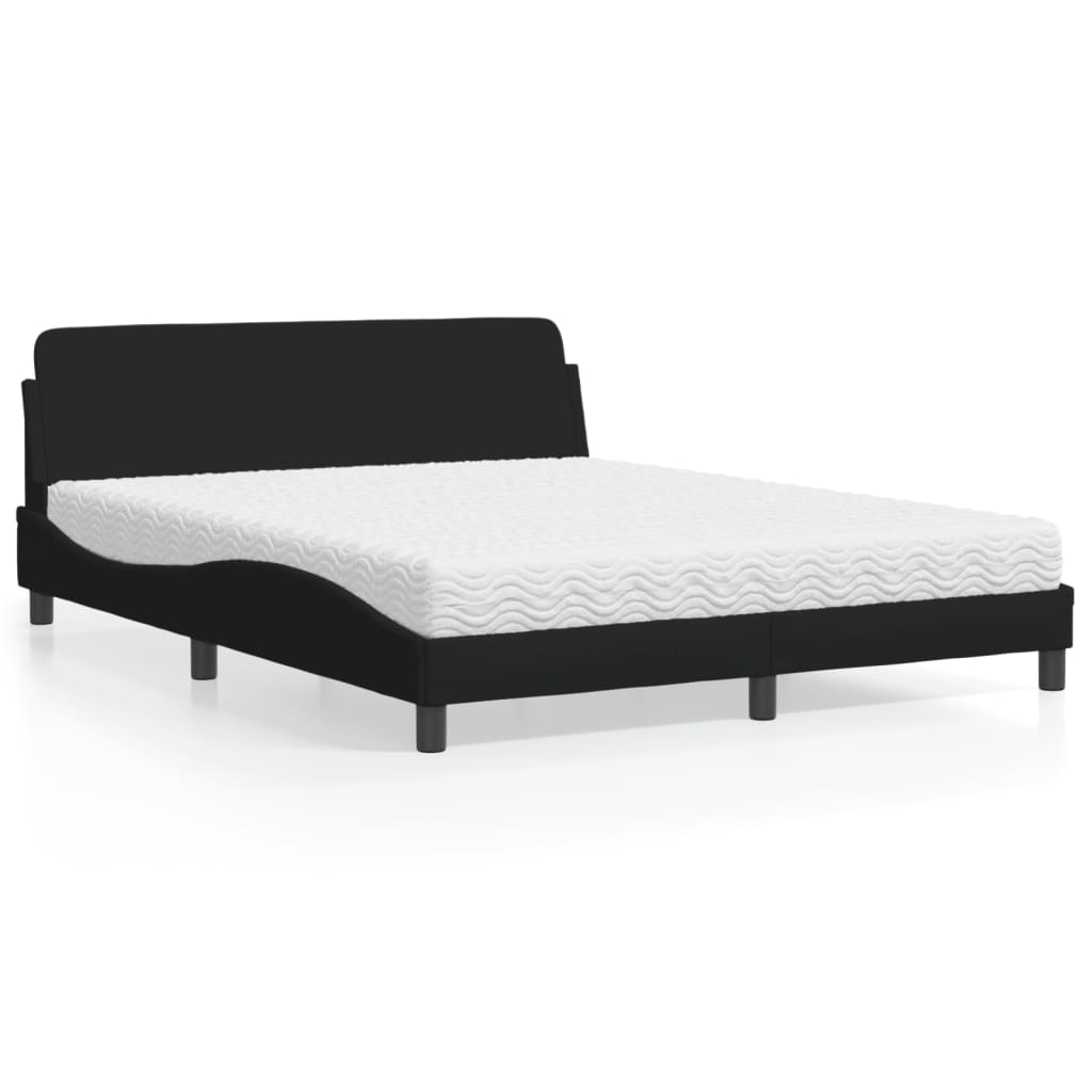 Cama Con Colchón Dover Tela