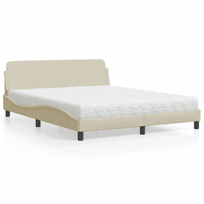 Cama Con Colchón Dover Tela