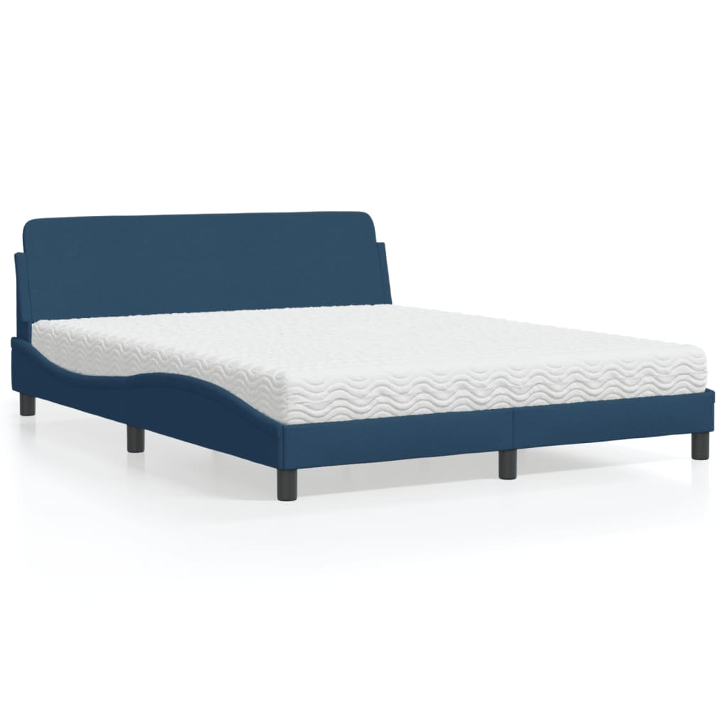 Cama Con Colchón Dover Tela