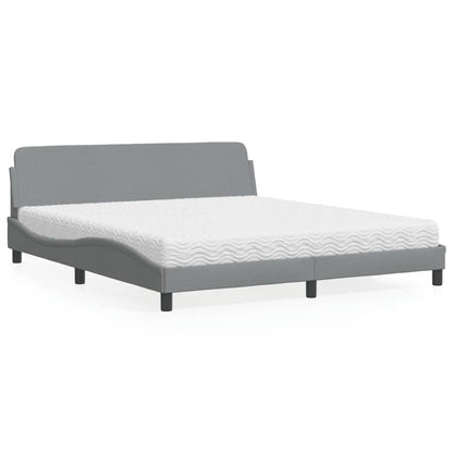 Cama Con Colchón Dover Tela