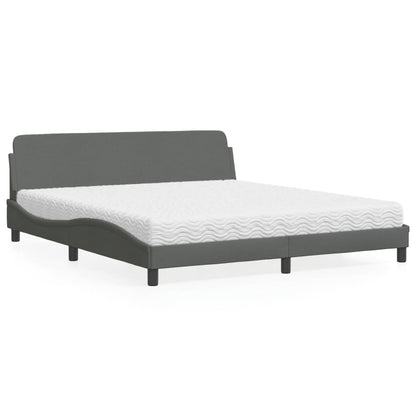 Cama Con Colchón Dover Tela