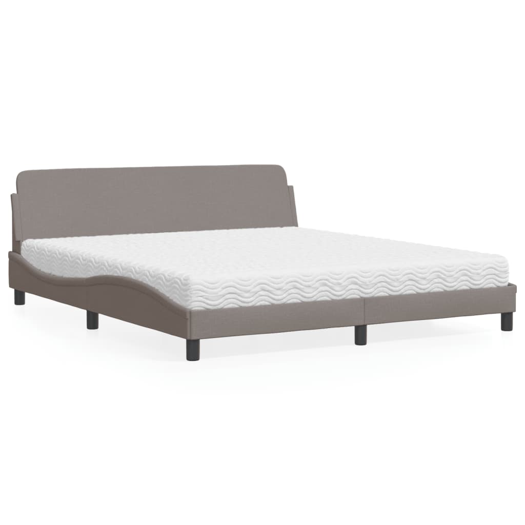 Cama Con Colchón Dover Tela