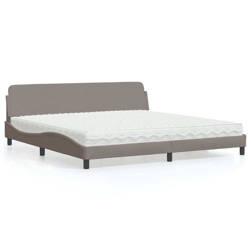 Cama Con Colchón Dover Tela