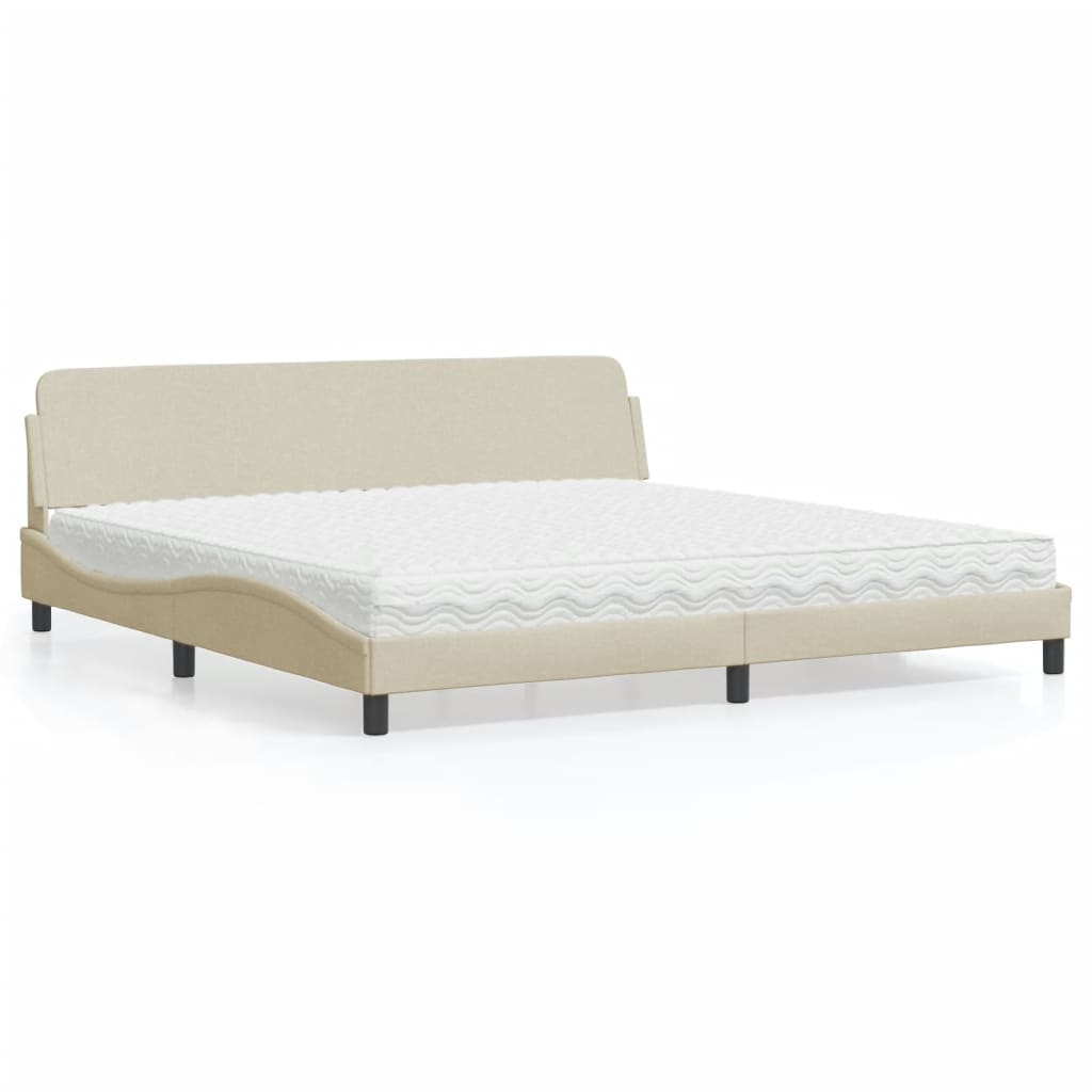 Cama Con Colchón Dover Tela