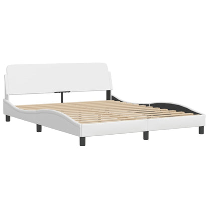 Estructura De Cama Viana Con Led Sin Colchón