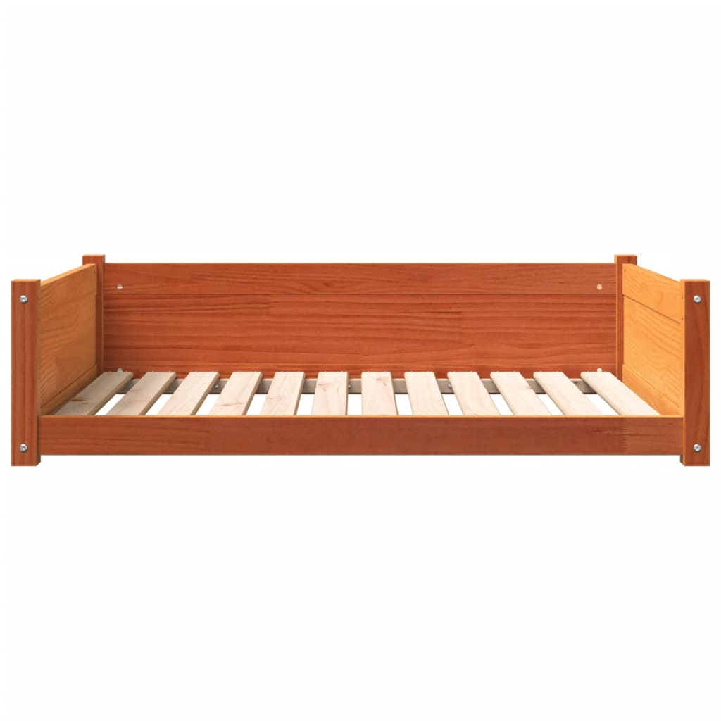 Cama Para Perros Madera De Pino 105,5X75,5X28 Cm