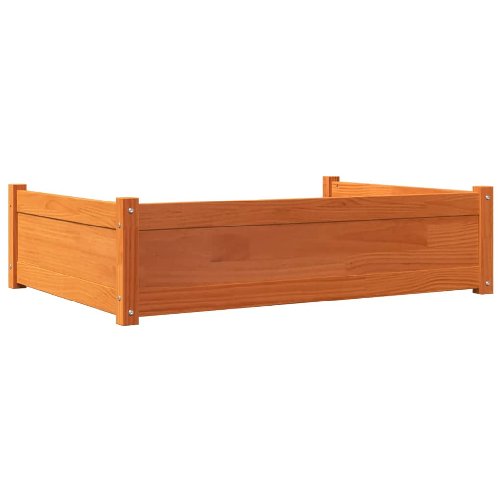 Cama Para Perros Madera De Pino 105,5X75,5X28 Cm