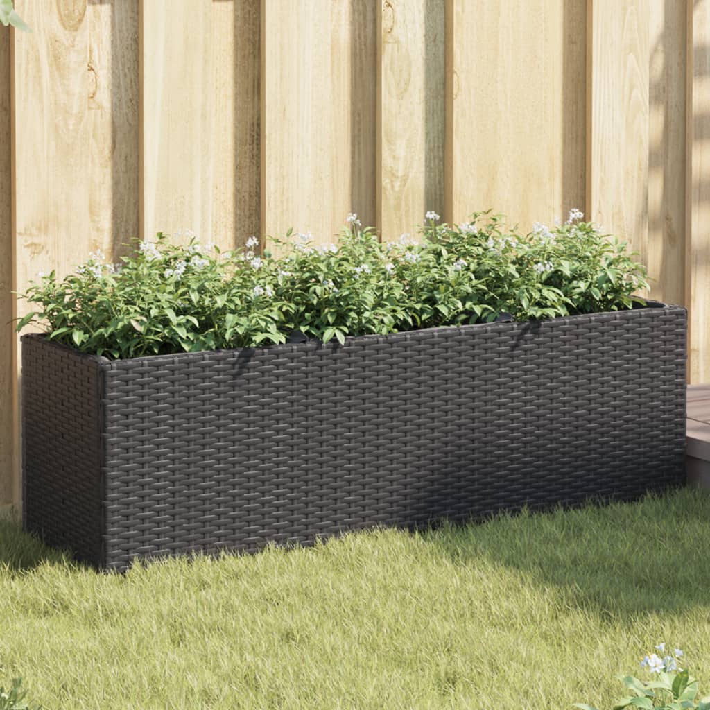 Jardineras Con 3 Maceteros 2 Uds Ratán Pe