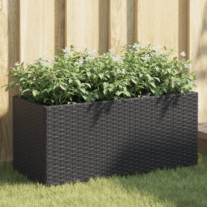 Jardineras Con 3 Maceteros 2 Uds Ratán Pe
