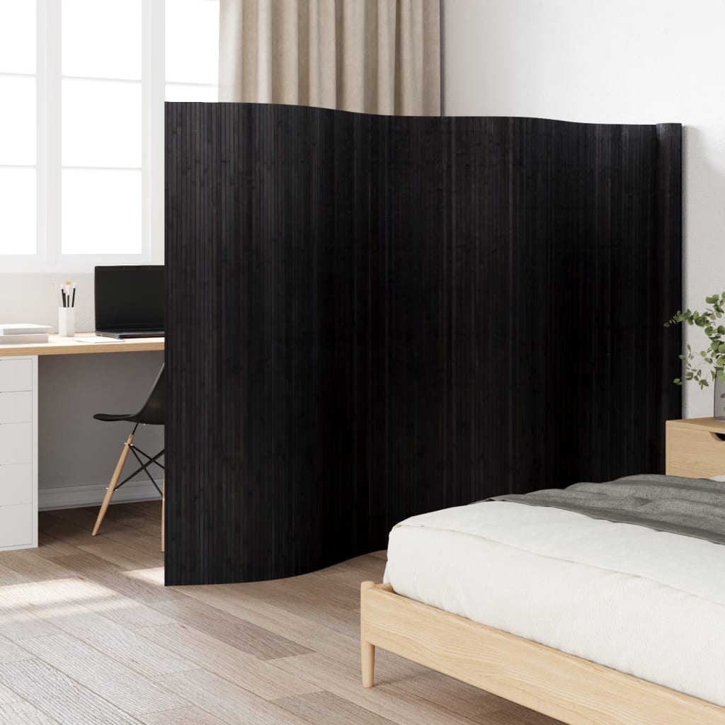 Biombo Divisor De Bambú Ancho Alto 165 Cm