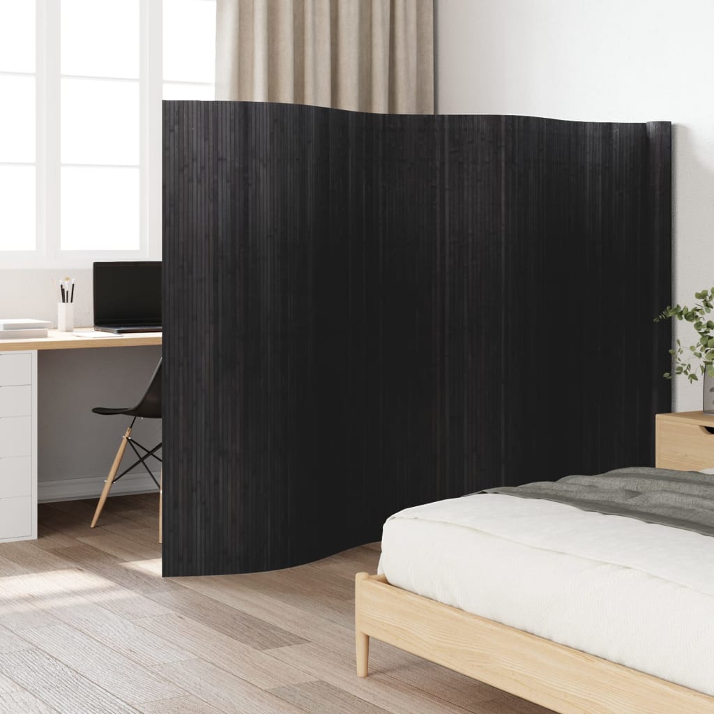 Biombo Divisor De Bambú Ancho Alto 165 Cm