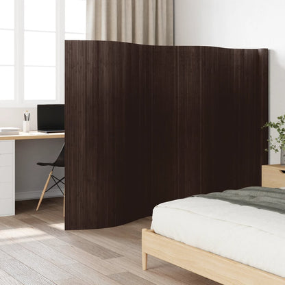 Biombo Divisor De Bambú Ancho Alto 165 Cm