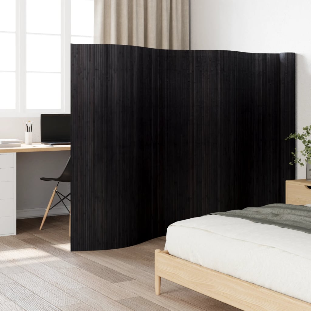 Biombo Divisor De Bambú Ancho Alto 165 Cm