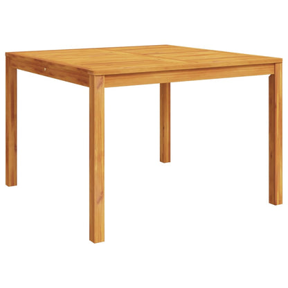 Mesa De Comedor De Jardín Madera Maciza De Acacia