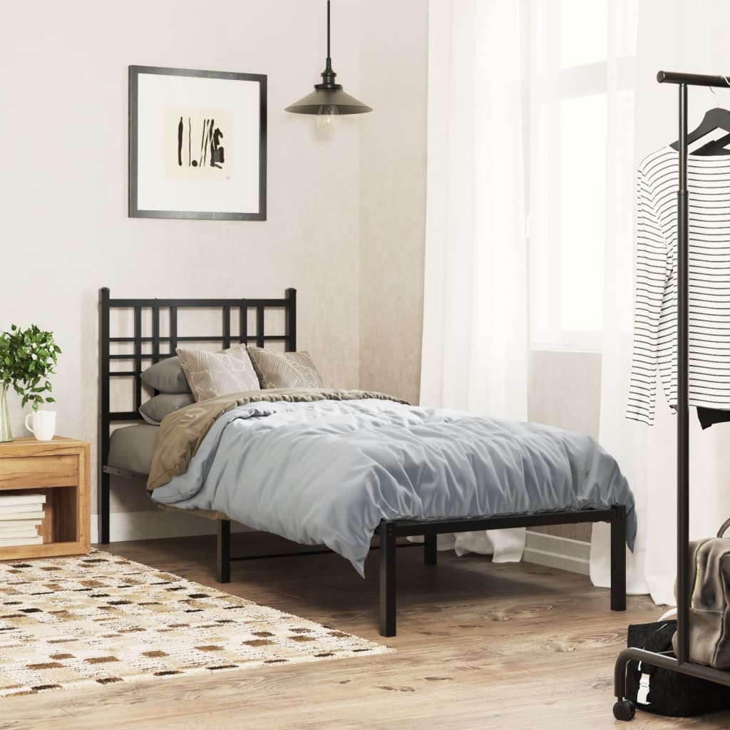 Estructura Cama Sin Colchón Con Estribo Metal