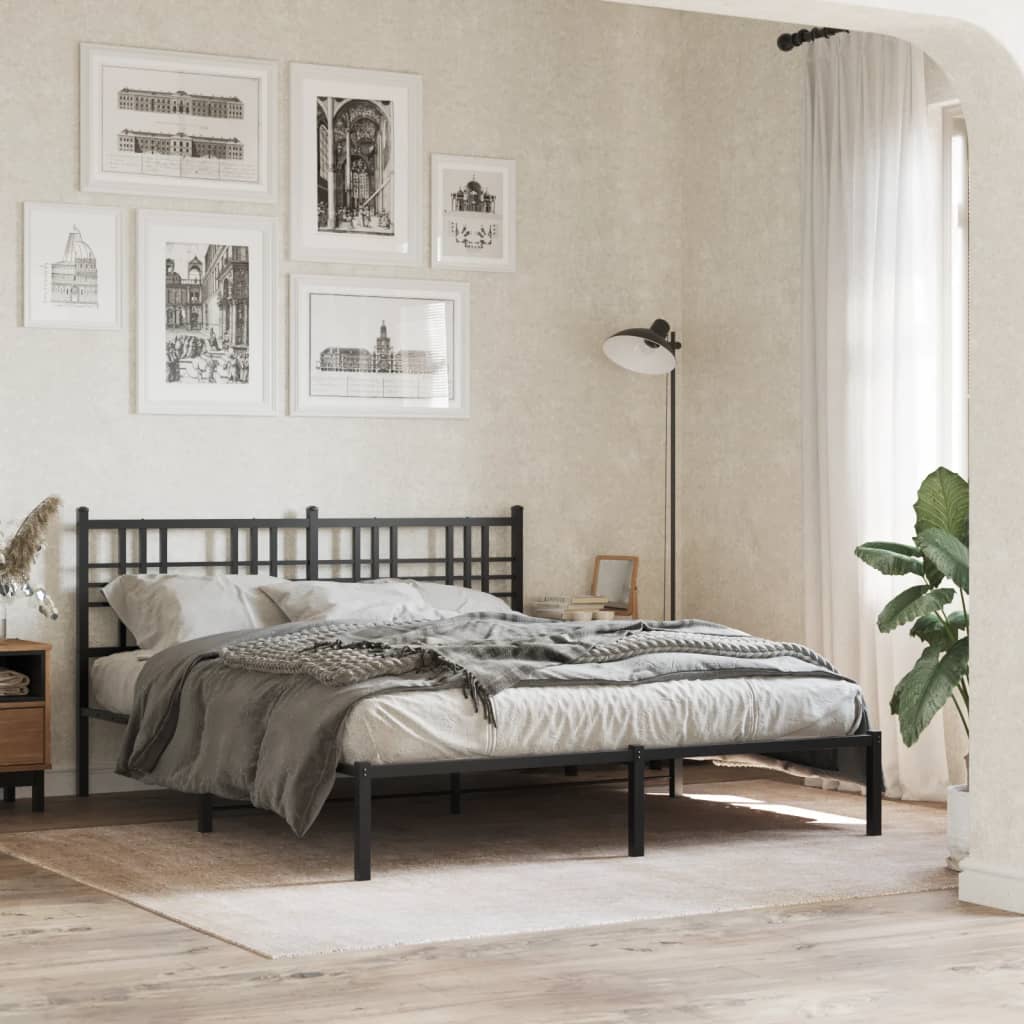 Estructura Cama Sin Colchón Con Estribo Metal